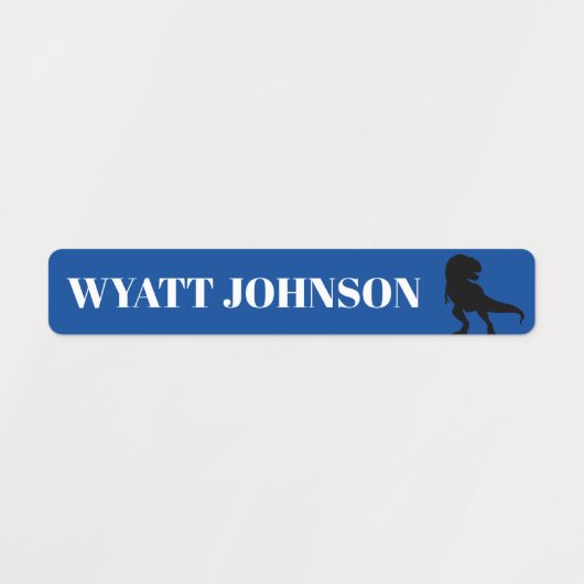 T-REX Dinosaur Kinder label (Design 1)