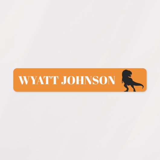 T-REX Dinosaur Kinder label (Design 2)