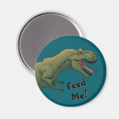 T-Rex Dinosaur Koelkastmagneet Magneet (Voorkant / Achterkant)