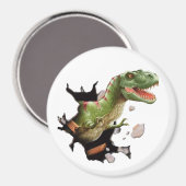 T-REX Dinosaur Locker Magnets, koelkast Magneet (Voorkant / Achterkant)