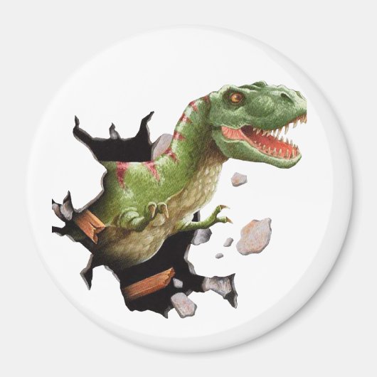 T-REX Dinosaur Locker Magnets, koelkast Magneet (Voorkant)