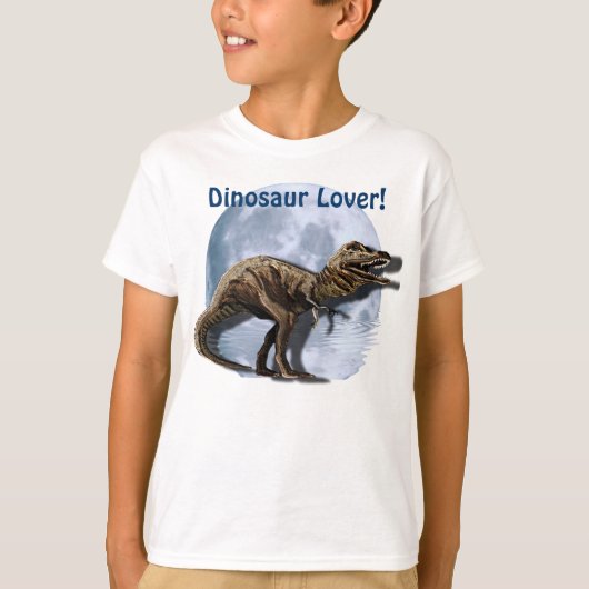 T-REX DINOSAUR LOVER T-shirt Rex Shirt (Voorkant)