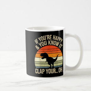 T Rex Dinosaur Meme Grappige Dino Voor Mannen Vrou Koffiemok