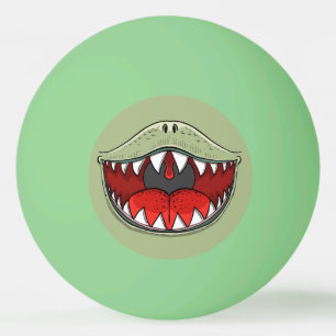 T-rex Dinosaur Mond Kinder Cartoon Pingpongbal