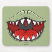 T-rex Dinosaur Mouth Kinder Cartoon Muismat (Voorkant)