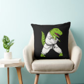 T-Rex Dinosaur Ninja Martial Arts Karate Kussen (Stoel)