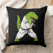 T-Rex Dinosaur Ninja Martial Arts Karate Kussen (Deken)