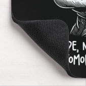 T-rex Dinosaur Nope Not Today Not Tomorrow Either, Muismat (Hoek)