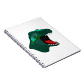 T Rex Dinosaur Notitieboek (Rechterzijde)