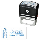 T-Rex Dinosaur op maat Zelfinktende Stempel (In situ)