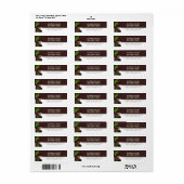 T Rex Dinosaur Party Children's Birthday Etiket (Full Sheet)