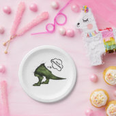 T-Rex Dinosaur Party Paper Borden Papieren Bordje (Feest)