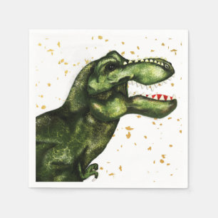 T-Rex Dinosaur Party servetten