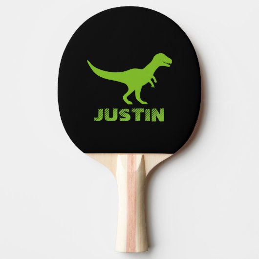 T rex dinosaur ping pong paddles voor tafeltennis tafeltennisbatje (Voorkant)