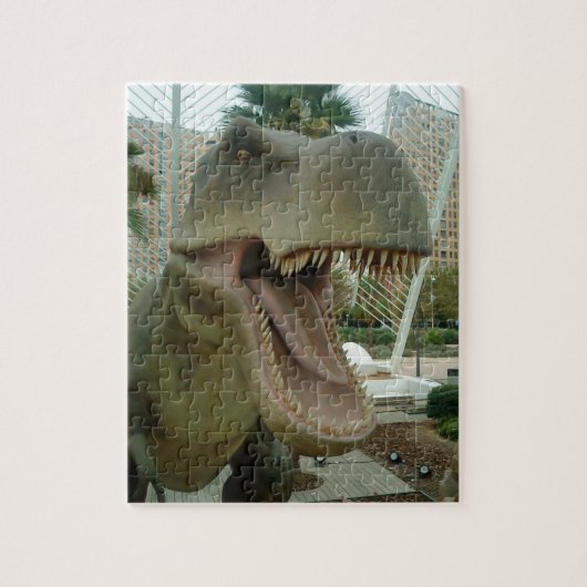 T-Rex Dinosaur Puzzle Legpuzzel (Verticaal)