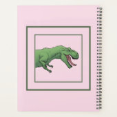 T-Rex Dinosaur School Softcover School Planner (Achterkant)