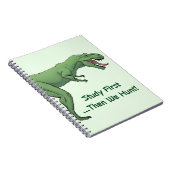 T-Rex Dinosaur School Spiral Notitieboek Papier (Rechterzijde)