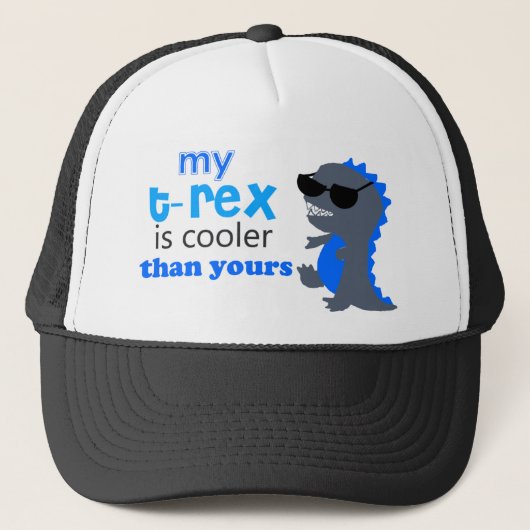 T-rex Dinosaur shirt trex Trucker Pet (Voorkant)