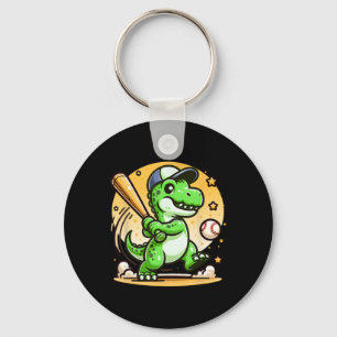 T-rex Dinosaur slaat zachte speler jongens meisjes Sleutelhanger