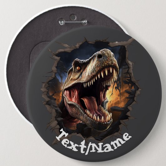 T Rex Dinosaur Speldje (Voorkant /achterkant)