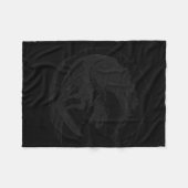 T-rex Dinosaur Surft Surf Surfplank Surfer  Fleece Deken (Voorkant (Horizontaal))