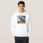 T-Rex Dinosaur Sweater | Felle Prehistorische Ontw (Voorkant volledig)