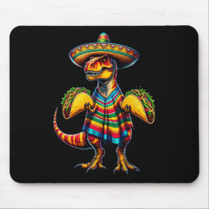 T-rex Dinosaur Taco Lover Cinco De Mayo Sombrero P Muismat