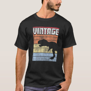 T Rex Dinosaur Tyrannosaurus Retro Style B T-shirt