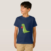 T-Rex Dinosaur Valentijn Shirt (Voorkant volledig)