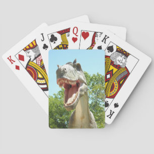 T-Rex Dinosaurs Pokerkaarten