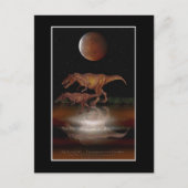 T-REX DINOSAURUS Briefkaart (Voorkant)