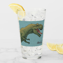 T-Rex dinosaurus heeft dorst! kopje Drink glas