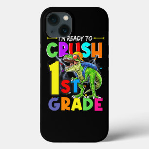 T rex dinosaurus klaar om 1e rang te verpletteren Case-Mate iPhone case