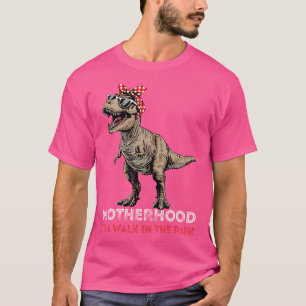 T rex dinosaurus mama grappig moederschap is een w t-shirt
