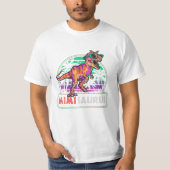 T rex dinosaurus mimi saurus t-shirt (Voorkant)