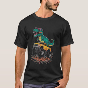 T Rex dinosaurus monstertruck T Rex monstertruck T-shirt