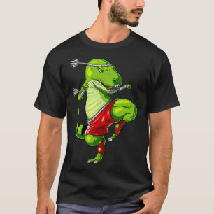 T-rex dinosaurus Muay Thai Boksen Karate Martial A T-shirt