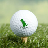 T-Rex dinosaurus ontwerp Golfballen (Insitu Shirt)