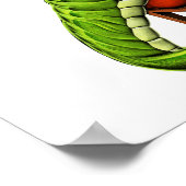 T-Rex Dinosaurus Pianist Poster (Hoek)