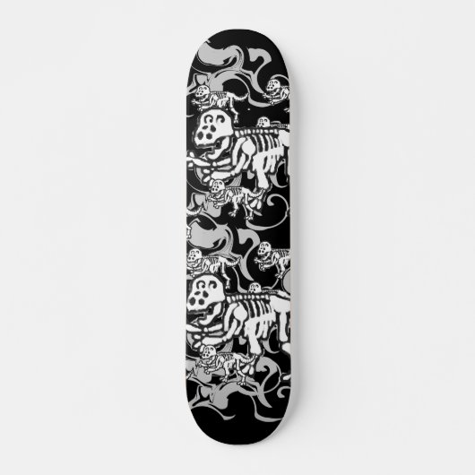 T-Rex Dinosaurus Skateboard (Voorkant)