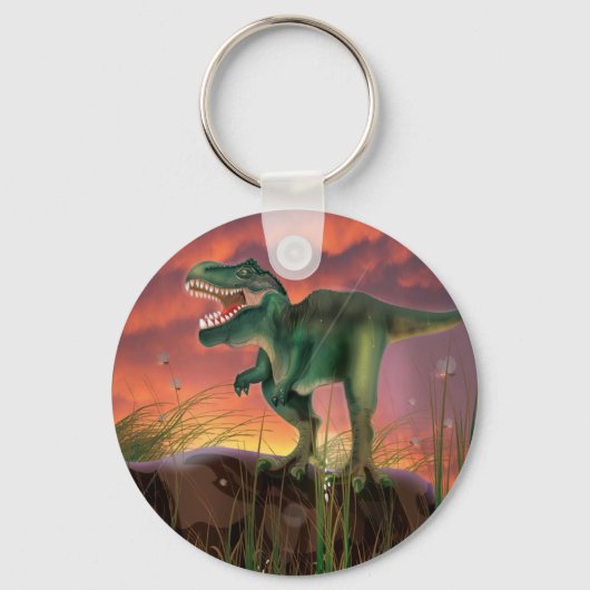 T-Rex dinosaurus Sleutelhanger (Voorkant)