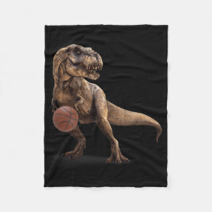 T Rex-dinosaurus speelt skelet grappige dinosaurus Fleece Deken