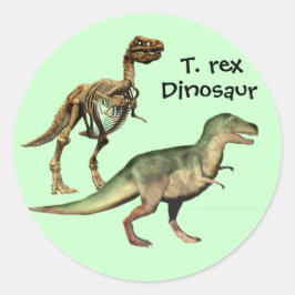 T. rex Dinosaurus stickers