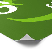 T-rex dinosaurus thema Verjaardagsfeestje welkom p Poster (Hoek)