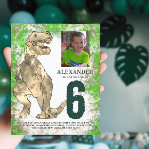 T-Rex Dinosaurus Verjaardagsfeest Budget