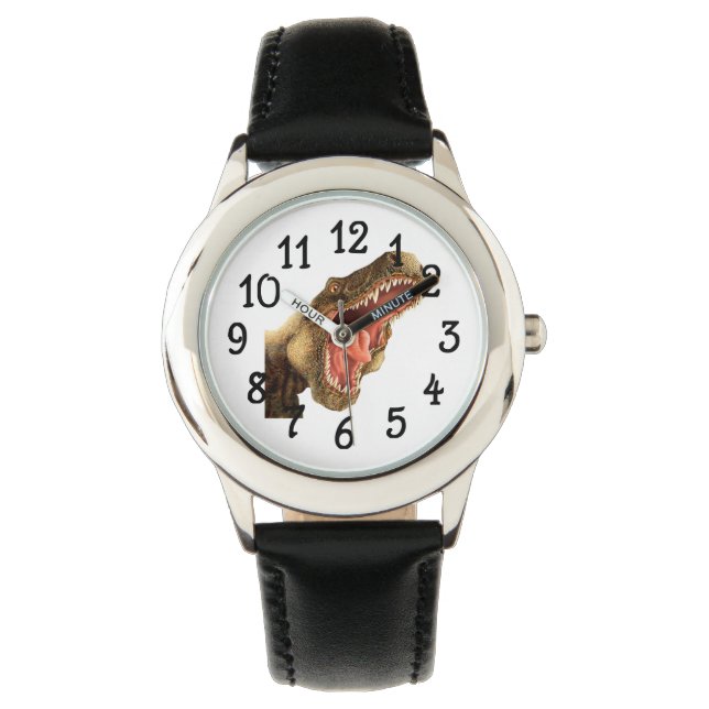 T-Rex dinosaurushorloge Horloge (Voorkant)