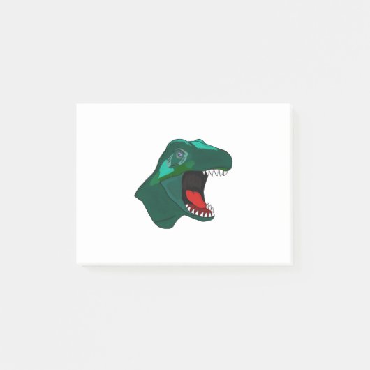 T Rex Dinosaurussen Post-it® Notes (Voorkant)