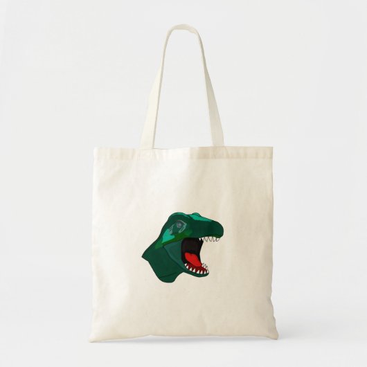 T Rex Dinossaur Tote Bag (Voorkant)