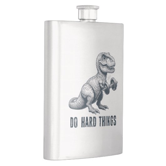 T-Rex doen harde dingen Flacon (Rechts)