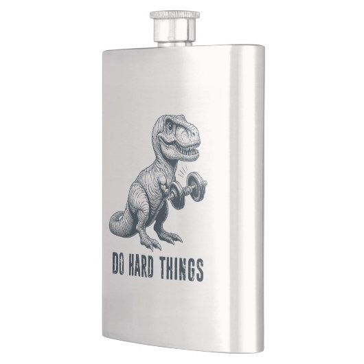 T-Rex doen harde dingen Flacon (Links)